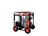Pompa Air Mesin Diesel 6-inci 12.9HP Konstruksi Aluminium Alloy DN150 Ukuran Impor Start Manual/Listrik untuk Air Bersih