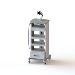 Nbridge ORP nội soi Workstation tiên tiến <span class=keywords><strong>Ent</strong></span> cụ khẩn cấp nội soi Xe đẩy giỏ hàng - Product Image 1