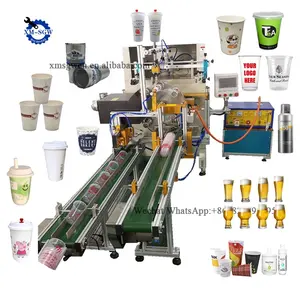 Full Automatic Screen Printer Germany Vertical Jumbo CNC Easy To Operate Swing Cylinder Curved Used Screen Printing Machine