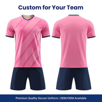 Ensemble de maillots de football pour hommes adultes, séchage rapide, avec les dernières conceptions de clubs et d'équipes, impression par transfert thermique