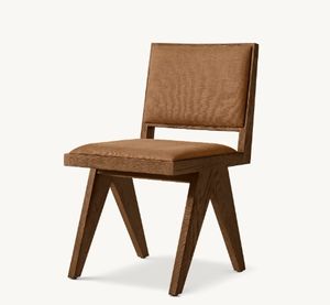 Sillas Modernas para Sala de Estar, Silla de Comedor con Marco Jakob y Tapicería de Tela, Sillas de Comedor de Madera - Product Image 5