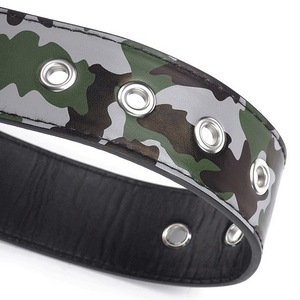 Femmes/hommes oeillet <span class=keywords><strong>pyramide</strong></span> Goth Camouflage clouté métal Punk Rock Rivet ceintures - Product Image 5