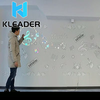 Projection murale tactile musicale Interactive, conception d'art de cartographie, jeux d'écran magique, poudlard nu conducteur pour enfants avec électrique