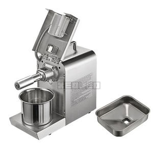 XEOLEO ev yağ baskı makinesi otomatik paslanmaz çelik Mini küçük zeytinyağı basın susam/kavun tohumları/kolza filtre ile - Product Image 3