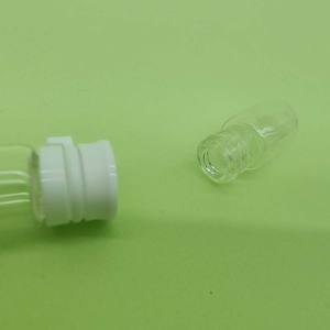 Großhandel Klare Kosmetische Ätherisches Öl Parfümflasche 1,5 ml 2 ml 3 ml 5 ml Glasfläschchen mit Ziehring-Deckel Leere Testerprobe - Product Image 5