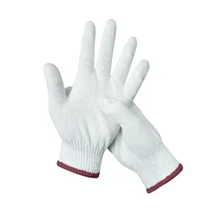 Hot Sale 7gauge Thick Thread Gloves 800 Grams/dozen Cotton Yarn Knitted Glove Comfortable And Delicate To Handle