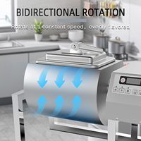 Máquina Marinadora de Pollo al Vacío de Gran Capacidad 65L con Manómetro Visible para Procesamiento por Lotes de Carne de Pierna sin Hueso