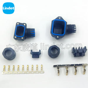 Conector Servo de Bajo Consumo <span class=keywords><strong>Wistron</strong></span> para Xinjie, Schneider, Huichuan, Eston, Hechuan, Codificación de Energía, Sin Aislamiento, Hecho en China - Product Image 3