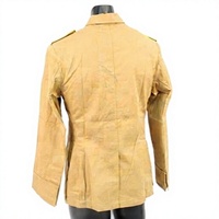 Veste coupe-vent OEM pour homme, kaki, hiver, imperméable, respirante, manches longues, boutonnée, col rabattu, coupe classique