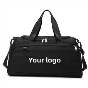 Sac de sport personnalisé avec logo imprimé, en tissu Oxford durable, compartiment à chaussures, séparation sec/humide, 30-40L, unisexe, MOQ 10 - Product Image 1