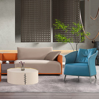 Fauteuil individuel en bois massif avec pieds en métal, design moderne modulaire, pour salon, hôtels, bureaux, réceptions, meubles de maison