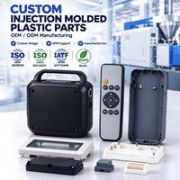 Cangkang Speaker Portabel ABS, Kotak Tampilan Remote, Kit Injeksi untuk Peralatan Elektronik Rumah Tangga Kecil