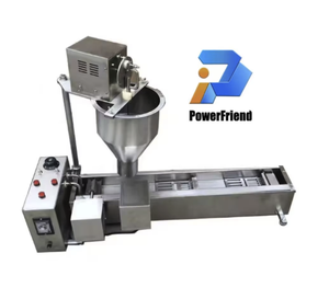 Yeni Mini elektrikli Donut fritözü makine yüksek verimlilik hafif restoran kullanımı yapma lezzetli Donuts mısır unu fındık meyve - Product Image 2