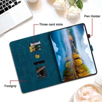 Casing Kulit untuk Samsung Galaxy Tab A11 A9 + 8.7 Plus S5e T720 Tablet Cover Tab a 10.1 T510 A8 X200 X115 10.5 A7 Lite 10.4 Case