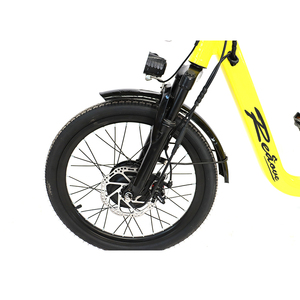 Tricycle électrique pas cher avec cadre en alliage de 20 pouces, moteur 48V, avec support avant et arrière, grande taille pour placer les objets, pour adulte - Product Image 4