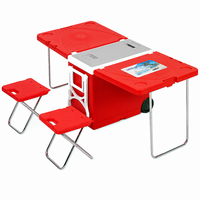 28L Faltbare Isolierte Kühlbox, Tragbarer Thermobehälter für Auto, Camping, BBQ, Marktstand, Picknick, Logo Anpassbar