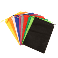 Sacs de rangement portables à cordon de serrage, plusieurs couleurs, réutilisables, écologiques, non tissés, voyage, déménagement, maison, sacs anti-poussière pour chaussures