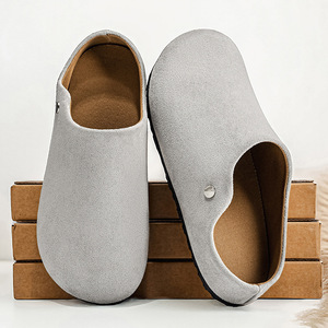 Stylish <b>Men</b> Slip‑On <b>Mule</b> Clogs EVA Material Closed Toe Flat Backless Casual Indoor Outdoor <b>Slippers</b> - Product Image 4