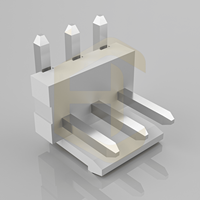 Conectores de Enchufe Curvos de Latón HC-VH, Terminales de Crimpado para PCB con Paso de 3.96 mm, IP20, 30 V CC