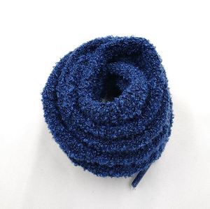 Lacets de chaussures en peluche, lacets plats en polyester doux, lacets de remplacement pour baskets, lacets de chaussures moelleux - Product Image 1
