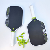 Raquette de pickleball portable Ledao Rough Surface Pro Series en fibre de carbone thermoformée pour fibre de carbone T700, épaisseur 16 mm