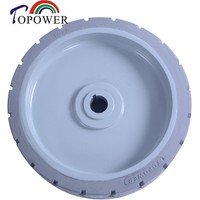 Plateforme de travail aérienne Topower 15*5 avec pneus pleins non-marquants, capacité de charge de 630 kg, hauteur réglable, électrique 220V
