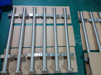 Colonne de balustrade en acier inoxydable pour main courante, escalier, balcon, jardin, poteau de clôture extérieure