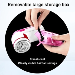 Removedor de Pelusas y Bolitas para Ropa, Recargable por USB, Portátil, Afeitadora de Tejidos - Product Image 3