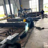 Taller de estructura de acero de tipo ligero pesado Construcción de metal duradero para almacenamiento de contenedores de almacén al aire libre Cobertizo de garaje moderno