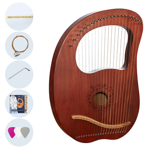 Custom Design 16-String Lyre <strong>Harp</strong> Musical <strong>Instrument</strong> Accessories for Performance by Kids and Adults - Product Image 5