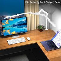 Lampe de bureau à clipser pour étude Home Decor Table de protection des yeux Lampe de bureau à LED Lampe d'extension de cils Led Chine Fabricant de lampe