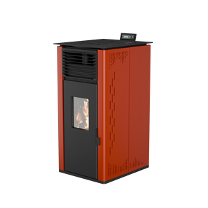 Stufa <span class=keywords><strong>a</strong></span> Pellet PS-60 con Controllo Smart Wi-Fi, Nuova Esperienza di Riscaldamento ad Aria Calda, Popolare in Europa, Installazione Indipendente - Product Image 2