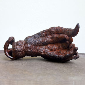 Нематериальное культурное наследие: Резьба по дереву из сандала ручной работы «Счастливая аура с Востока» - Product Image 1