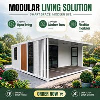AU-Standard Doppelflügel-Erweiterbare Containerhaus mit Großem Balkon für Wohnzwecke Gästehaus Luxuriöses Vorgefertigtes Tiny Home