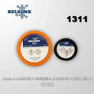 เบลโซน่า 1111 1121 ซูเปอร์ เมทัล อีพ็อกซี่ รีแพร์ คอมพาวด์ วัสดุอุดรอยรั่วเหล็กชนิดสองส่วน สำหรับซ่อมเพลาปั๊มและอุปกรณ์อุตสาหกรรม - Product Image 6