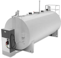 Réservoir de stockage en acier au carbone hors sol pour diesel et essence