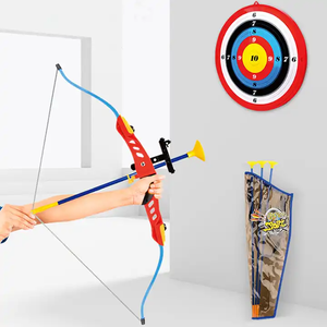 Juego de lanzamiento de tiro con arco para niños, arco recurvo, flechas, tiro con arco, <span class=keywords><strong>tirachinas</strong></span> para caza, juguetes, pistola - Product Image 6