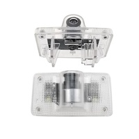 Projecteur laser de bienvenue pour porte de voiture en plastique LED, logo fantôme, lampe de marchepied, lumière de marchepied