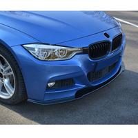 Nouvelle modification : Spoiler avant en ABS noir pour pare-chocs de voiture, compatible Série 3 2015-2018