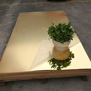 Lastra Specchio Acrilico Flessibile Personalizzata da 1mm 2mm 3mm, Specchio in PMMA Argento Oro Rosa con Pellicola PE per Decorazione Pareti - Product Image 2