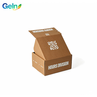 Boîtes d'expédition en carton ondulé écologiques avec logo personnalisé imprimé, emballages en papier, boîte d'abonnement pour animaux de compagnie