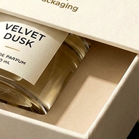 Boîte à parfum rigide blanche sur mesure de qualité supérieure, boîte fermée, présentation pour emballage de parfum personnalisé