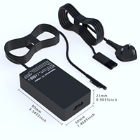 2024 nouveau produit 65W 15V 4A adaptateur secteur pour ordinateur portable adaptateur pour ordinateur portable pour Microsoft Surface adaptateur Pro 5 4 Intel Core M3 I5 I7