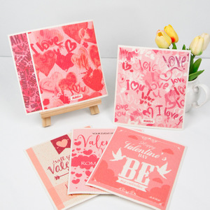 Juego de Tarjetas de Felicitación para el Día de San Valentín, Diseño Romántico con Corazón, Tarjetas Impresas para Parejas, Regalo para Ocasiones Especiales - Product Image 1