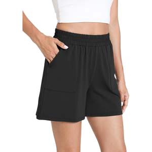 Pantalones Cortos de Pijama de Viscosa de Bambú Personalizados para Mujer, Pantalones Cortos Suaves para Dormir con Bolsillos, Pantalones Cómodos para Estar en Casa - Product Image 3