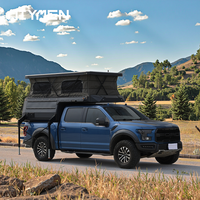 Mini-camping-car de luxe moderne et léger pour camion, à glissière escamotable, étanche, à coque rigide, pour expéditions tout-terrain, fabriqué sur mesure