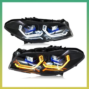 LED Headlights for F10 F18 528i 535i 550i M5 2011-2017 12V New Plug-and-Play E-Mark - Product Image 4