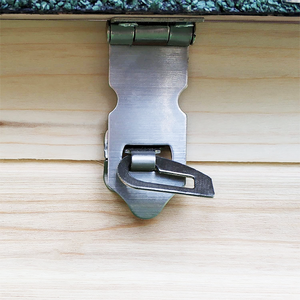 लकड़ी के चिकन कोप अनुकूलित खरगोश hutch आउटडोर चिकन पोल्ट्री पिंजरे बड़े रन के साथ - Product Image 4