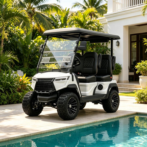 Carrito de Golf Eléctrico, Buggy de Golf con Equipamiento Opcional Personalizado para Zonas Turísticas, Resorts y Uso en Carreteras No Públicas, con Certificación DOT, CE y EEC - Product Image 1