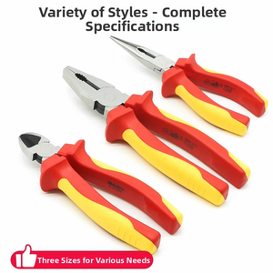 <strong>32PCS</strong> 1000V Insulated Tools Manual Insulated Tools Kit VDE Insulated Pliers, Screwdriver Tool Socket <strong>Set</strong> For Electric Work - Product Image 4
